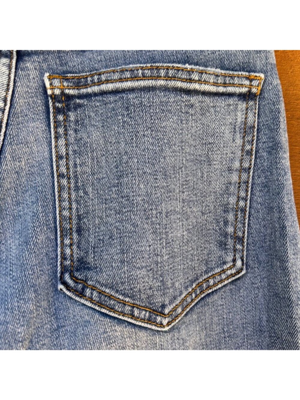 Edyson Womens Flare-Leg Denim Jeans Size 24 Blue 99% Cotton 1% Spandex Made In - Picture 13 of 13